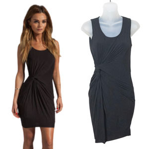 BAILEY 44 Black Casbah Dress Mini Jersey Knit Bodycon Sleeveless Women's Small